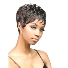 Sophisticated Short Capless Curly Wig