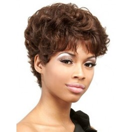 100% Remy Human Hair Wavy Wig