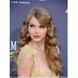Taylor Swift Wavy Synthetic Fairness Lace Front Wig