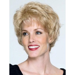 Short Waves Capless Remy Hair Wig
