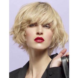 Lace Front  Short Wavy Wig