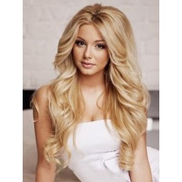 Fascinating Long Real Human Hair Wig