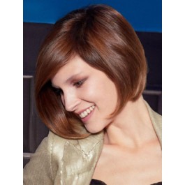 Nice Human Hair Straight Lace Front Wig