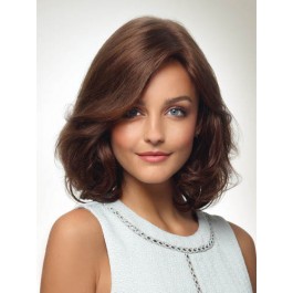 Prim Human Hair Wavy Capless Wig