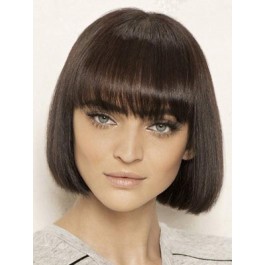 Fantastic Straight Remy Human Hair Capless Wig