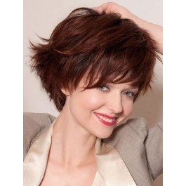 Straight Remy Human Hair Capless Wig