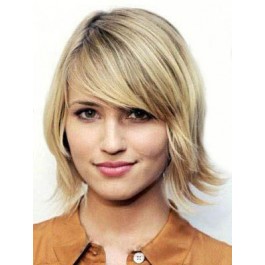 Straight Lovely Capless Human Hair Wig