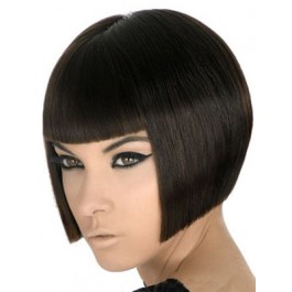 Human Hair Straight Capless Wig