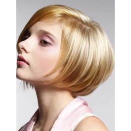 Straight Diaphanous Synthetic Full Lace Wig