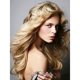 Charismatic Lace Front Wavy Human Hair Wig