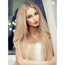 Lace Front Human Hair Straight Wig