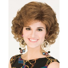Medium Length Wave Synthetic Wig