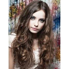 Execllent Wavy Lace Front Synthetic Wig