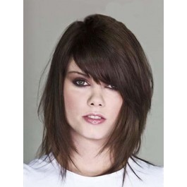 Diaphanous Straight Capless Synthetic Wig