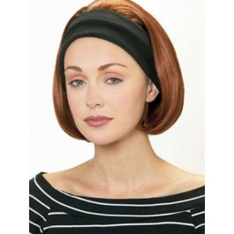 Straight Capless Short Synthetic 3/4 Wig