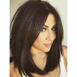 Modern Human Hair Lace Front Wig