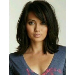 Natural Lace Front Remy Human Hair Wig