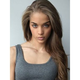Natural Remy Human Hair Lace Front African American Wig