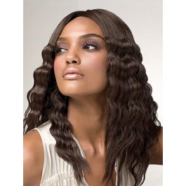 Natural Lace Front Synthetic African American Wig