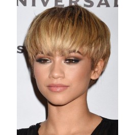 Amazing Remy Human Hair Capless African American Wig