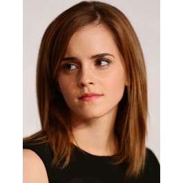 Natural Emma Watson Lace Front Synthetic Wig