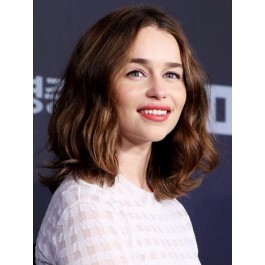 Marvelous Emilia Clarke Lace Front Remy Human Hair Wig