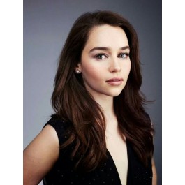 Magnificent Emilia Clarke Lace Front Remy Human Hair Wig