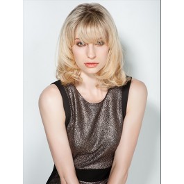Flattering Capless Remy Human Hair Wig