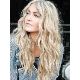 Dazzling Remy Human Hair Lace Front Wig