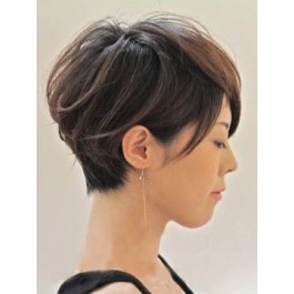Pretty Capless Remy Human Hair Wig