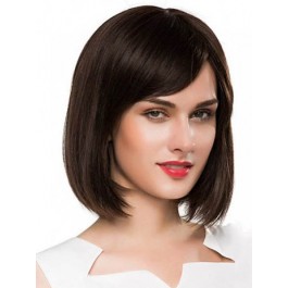 Dazzling Remy Human Hair Capless Wig
