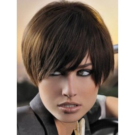 Modern Capless Remy Human Hair Wig