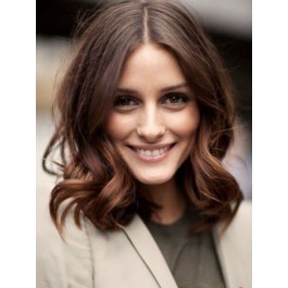 Fashionable Remy Human Hair Lace Front Wig