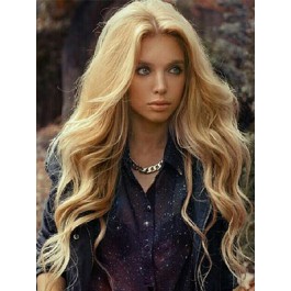 Deep Wave Natural Human Hair Lace Wig