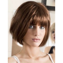 Attractive Straight Capless Remy Human Hair Wig