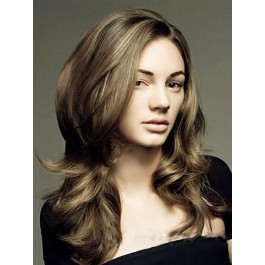 Human Hair Wavy Lace Front Wig