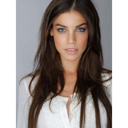 Long Straight Lace Front Human Hair Wig