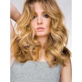 Human Hair Wavy Lace Front Wig