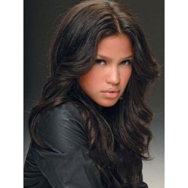 Human Hair Wavy Lace Front Wig