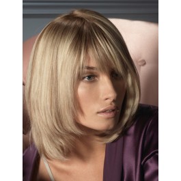 Flattering Human Hair Straight Capless Wig