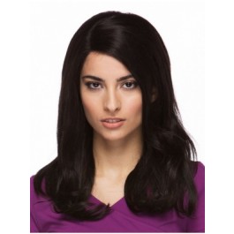 Elegant Capless Human Hair Wavy Wig