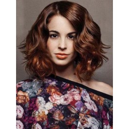 Fashionable Lace Front Synthetic Wig