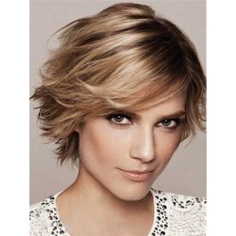 Flattering Capless Synthetic Wig