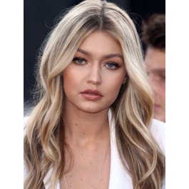 Striking Long Wavy Lace Front Synthetic Wig