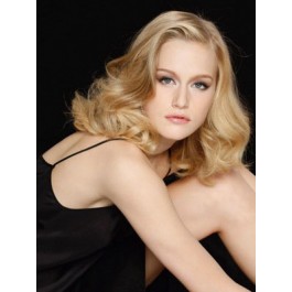 Stupendous Lace Front Wavy Synthetic Wig
