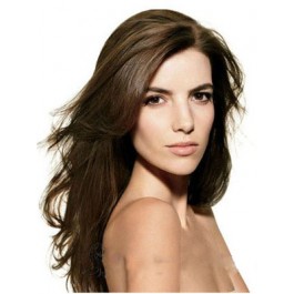 Glamorous Long Straight Lace Front Synthetic Wig