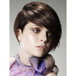 Natural Straight Capless Synthetic Wig