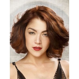 Dazzling Wavy Lace Front Synthetic Wig