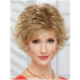 Durable Capless Wavy Synthetic Wig