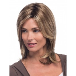 Flattering Lace Front Synthetic Wig